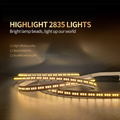 Hôtel allumant les lumières de bande menées flexibles de décor de coffret d'étalage 2835 120Leds