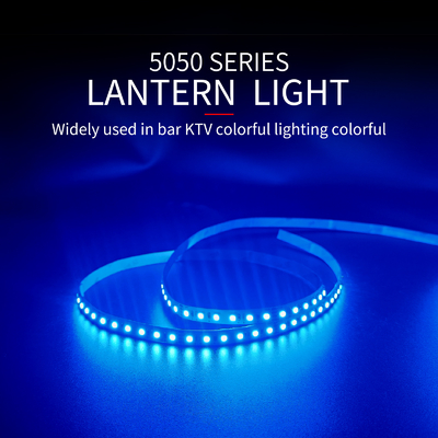 Lumières de bande blanches chaudes du câblage cuivre LED de plat d'en cuivre de bande de SMD 5m 12v 5050 LED