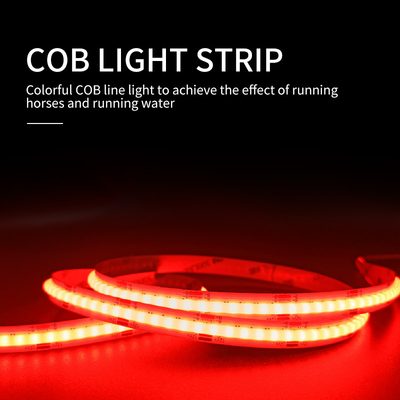 Couleur rouge de ligne flexible ultra étroite de basse tension de lumière de bande de l'ÉPI LED de fantôme