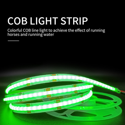 Bande Lumineuse LED COB Ultra Etroite Ligne Flexible 24V Ra90 4mm Large 480 Perles
