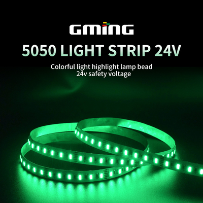 Lumière de bande colorée de RVB SMD 5050 LED flexible pour le coffret d'étalage de barre/escaliers