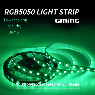 La lumière de bande menée 5050 RVB avec la lampe courante colorée de barre imperméabilisent à télécommande