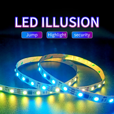 Bande flexible de lampe au néon de lampe courante colorée de barre de 5050 RVB