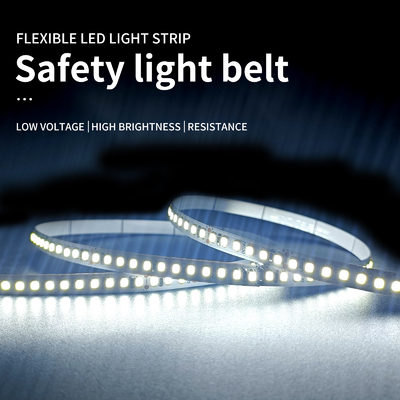 L'UL flexible de basse tension de lampe de l'atmosphère de bande de 12V SMD 2835 LED a certifié