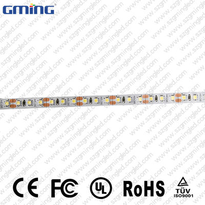 Blanc froid blanc chaud 9.6W de bande de FlexibleSMD 2835 LED/puissance de M largeur de carte PCB de 8 millimètres