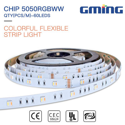 Lumière de bande imperméable de 12W 12/24V 1903IC 463nm SMD 5050 LED