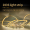 Basse lumière 12V 120 flexible des bandes 2835 de la tension SMD LED Cuttable