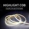 Bande LED COB flexible à intensité variable 120 degrés Bande LED COB étanche extérieure