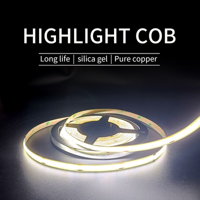 Flexible Line COB LED Strip Light Extérieur Basse Tension Ultra Étroit