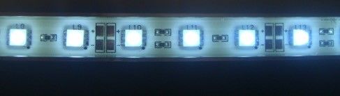 Lumière de bande rigide de Dmx SMD RVB LED de pixel pour la largeur extérieure de carte PCB du mur 10mm de bâtiment