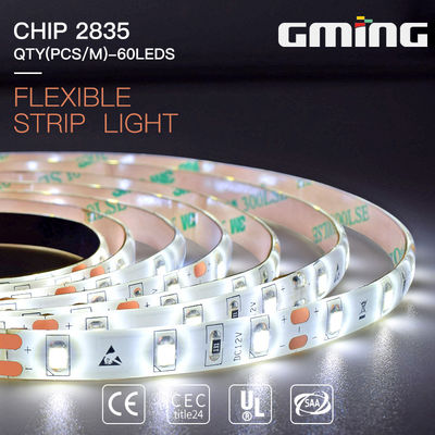 Lampe pliable de corde de décoration de C.C 24V LED de la lumière de bande de SMD 3528 LED 60 LED M