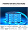 Lumière de bande d'UCS DMX512-16 12V IP20 6W SMD5050 LED